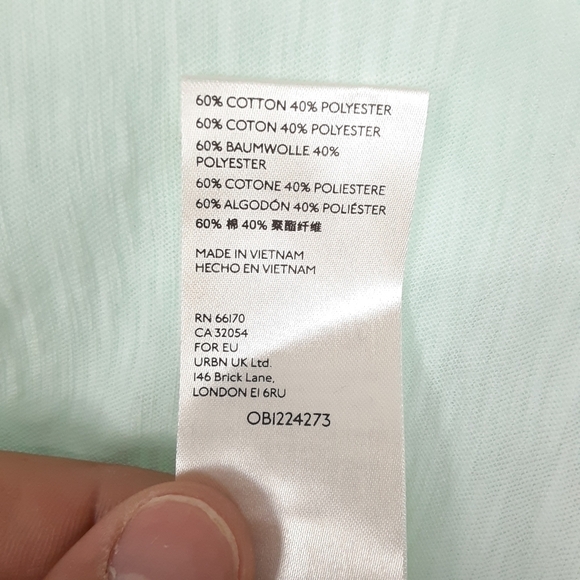 Free People Smocked Long Sleeve Top - Picture 6 of 9